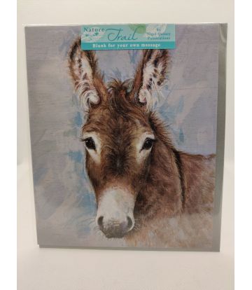 Nature Trail Donkey Card